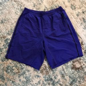 Yoga or running/athletic shorts.